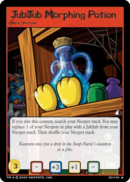 JubJub Morphing Potion